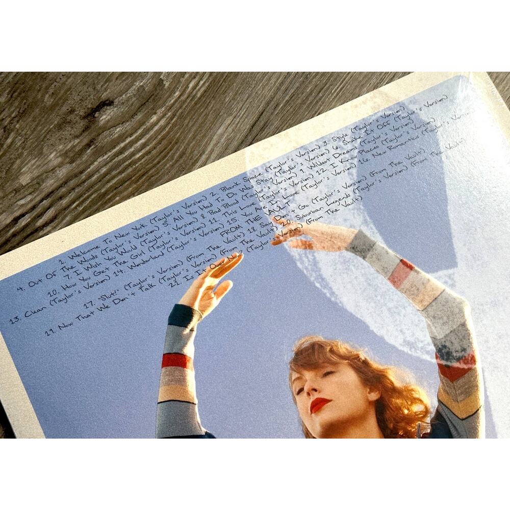 1989 (Taylor's Version) Sunrise Boulevard Yellow Edition Vinyl & Photos - Picture 6 of 6